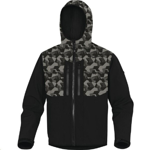Bunda HORTEN2 softshellová černo-maskáčová 3XL černo-maskáčová
