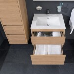 Mereo Opto, koupelnová skříňka 60 cm, dub Riviera CN920SN