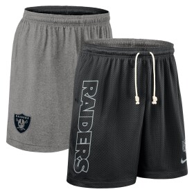 Nike Pánské kraťasy Las Vegas Raiders NFL 2025 Sideline Reversible Mesh Dri-FIT Shorts Velikost: S