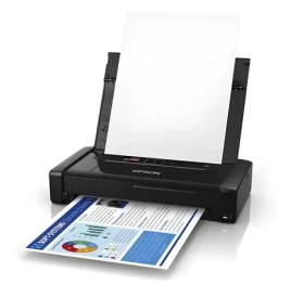 Epson WorkForce WF-110W / Mobilní inkoustová tiskárna / A4 / vestavěný akumulátor / Wi-Fi / 5760x1440 dpi (C11CH25401)