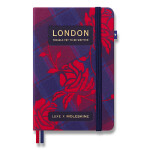 Zápisník Moleskine LUXE London - S, čistý/linkovaný