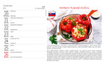Stolní kalendář 2026 Helma - Česko-slovenská kuchařka