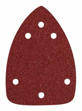 Extol Premium Brusné papíry delta / Brusný papír / 97x140 mm / P40 / 10 ks / 5 otvorů (EX245040)