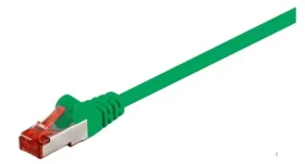 MicroConnect CAT6 F/UTP 0.25m zelená / PVC (B-FTP60025G)