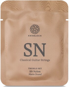 Knobloch ACTIVES SN Nylon Treble Set High Tension 34.5