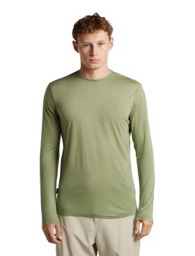 Pánské merino triko dlouhý rukáv ICEBREAKER Mens Merino 125 Cool-Lite Sphere III LS Tee, Lichen velikost: L