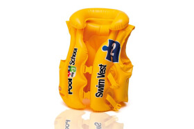 Vesta nafukovací žlutá 3 komory 50x47cm od 3-6 let - Alltoys Intex