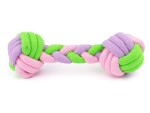 Color barevná činka pro psa | 18 cm Barva: Zelená