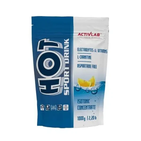 Hot Sport Drink - Activlab (citrón, 1000 g) (5587-2-1000g-citron)