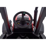 Mamido Dětský elektrický traktor BLAST s přívěsem 2x200W červený