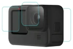 Puluz PU507 černá / Ochranné sklo / pro GoPro Hero 9/10/11/12 / tvrzené sklo 9H (PU507)