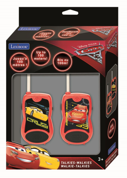 Lexibook vysílačky Disney Cars s dosahem 200 m - Lexibook