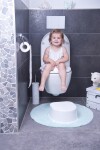 Rotho babydesign Sedátko na WC Bella Bambina - starorůžové