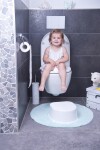 Rotho babydesign Sedátko na WC Bella Bambina - šedé