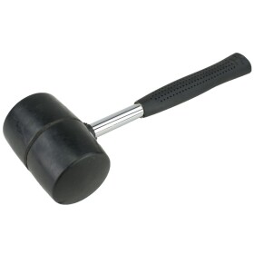 STREND PRO 230193 Palice gumová 900g, černá hlava, kovová násada 34cm