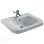 IDEAL STANDARD - Contour 21 Umyvadlo bezbariérové 650x560 mm, 1 otvor pro baterii, bílá V216801