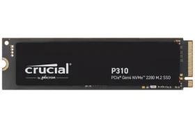 Crucial P310 4TB / M.2 SSD 2280 / PCIe 4.0 / 3D NAND / R:7100MBs / W:6000MBs / 5y (CT4000P310SSD8)