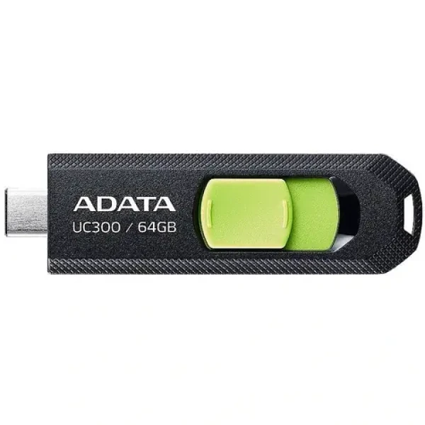 ADATA UC300 64GB Černá / USB 3.2 / USB-C (ACHO-UC300-64G-RBK/GN)