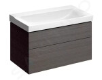 GEBERIT - Xeno 2 Umyvadlo 900x480 mm, bez otvoru pro baterii, bez přepadu, s KeraTect, bílá 500.532.01.1