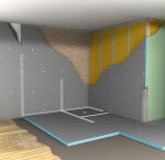 Tlumicí podložky WEDI TOOLS 35 mm, pozinkovaná (100 ks/bal) CW094860106L