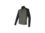 Sensor Coolmax Thermo pánská mikina Olive Green/černá vel. XL