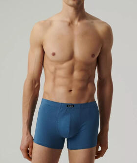 Boxerky Atlantic 3MH-212 A'3 M-3XL námořnicky modrý denim M