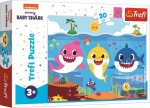 Trefl Puzzle Baby Shark - Podmořský svět žraloků 30 dílků