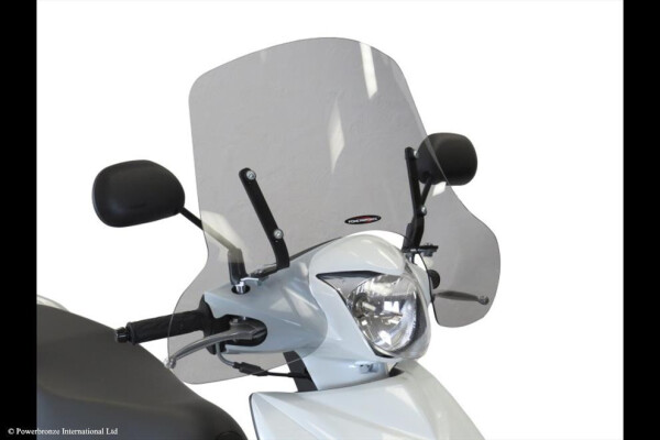 Suzuki Address 110 15-21 Skútr plexi Powerbronze 290 mm - tmavě kouřová