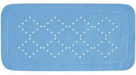 Spirella ALASKA protiskluzová podložka do vany světle modrá / PVC / 91 x 36 cm
