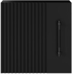 Závěsná skříňka Raftt Barva korpusu: Černá, Dveře: Černé