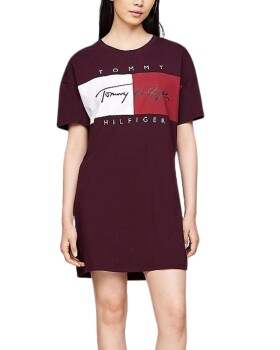 Dámské tričkové šaty Tommy Hilfiger UQ0UW05631