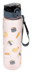 Nerozbitná plastová láhev s víčkem 600 ml Pusheen - Sushi Club