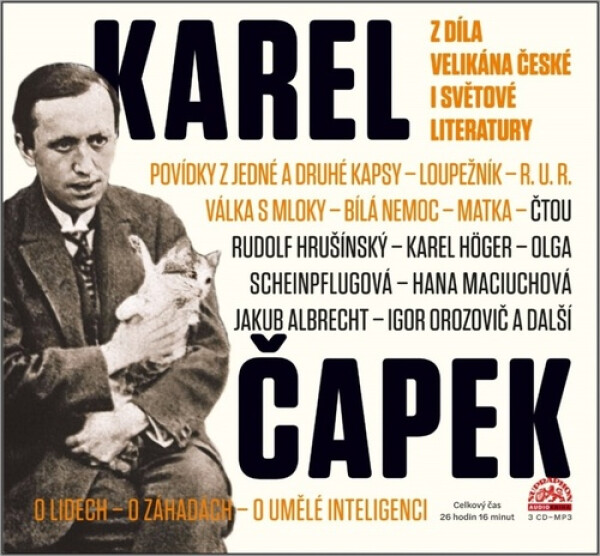 Karel Čapek díla velikána české světové literatury