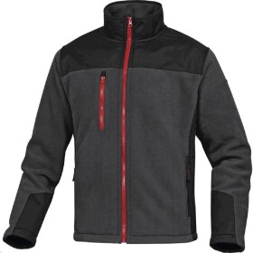 DELTA PLUS BRIGHTON2 BUNDA POLYESTEROVÝ POLAR FLEECE šedá-černá