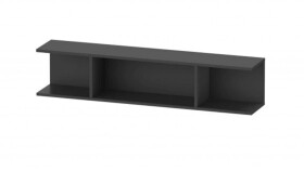 DURAVIT - Ketho.2 Skříňka policová 17x80x15 cm, grafit mat K21208049490000