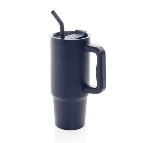 XD Design Velký nerezový termohrnek Embrace 900ml modrá (P437.3025)