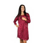 HOSH Mikinové šaty DREAM Velikost: UNI, Barva: Šedá