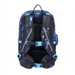 Ergonomický školní Frii of Norway Easy 22l Dinosaur Dark Blue
