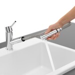 Dřezová baterie Villeroy & Boch Como Shower, 925200LE, leštěný nerez 925200LE