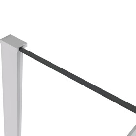 CERANO Profil pro sprchové zástěny Walk-in Onyx - 8 mm - bílá matná - 15 mm