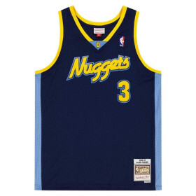 Mitchell Ness Pánský dres NBA Denver Nuggets Allen Iverson SMJY4205-DNU06AIVASBL