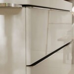 HANSGROHE - Xelu Q Skříňka s umyvadlem, 63x78x50 cm, 2 zásuvky, lesklá bílá/chrom 54380000