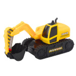 Mamido Nákladní vůz s bagrem Caterpillar otočný o 360° 1:16 žlutý