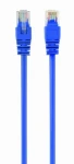 Gembird PP6U-1M/B Patch, cat6 UTP, 1m, modrý