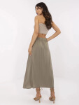 Sukně D73761M50222A khaki XL