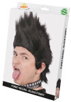 Paruka Punk číro černá