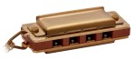 Hohner Little Lady, gold plated with necklace