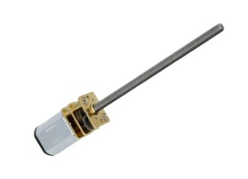 Stejnosměrný motor s převodovkou - DC 6V 60 RPM - Šroubovice M3x50