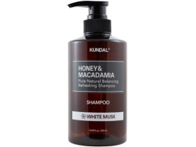 KUNDAL Honey & Macadamia Pure Natural Balancing Refreshing šampon White Musk 500 ml