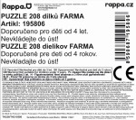 Rappa farma 90 x 64 cm 208 dílků